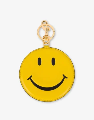 Llavero en napa Smiley®