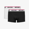 Logo Band, juego de 2 boxers de jersey elástico