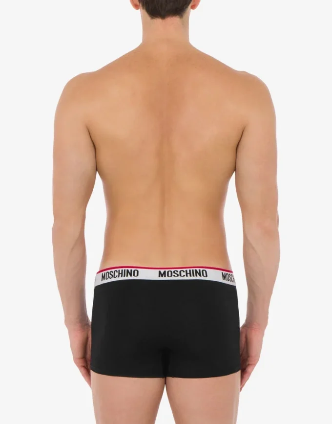 Logo Band, juego de 2 boxers de jersey elástico
