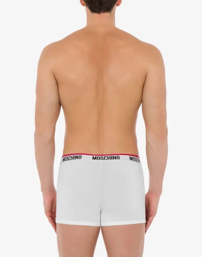 Logo Band, juego de 2 boxers de jersey elástico