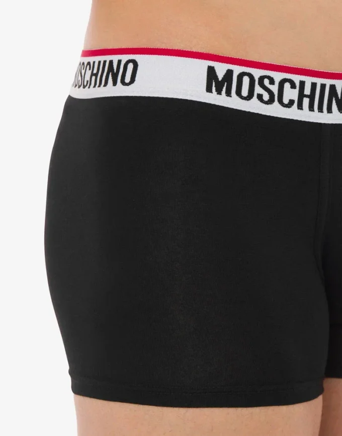 Logo Band, juego de 2 boxers de jersey elástico