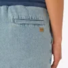 Minifalda de denim de algodón Minifalda de denim de algodón