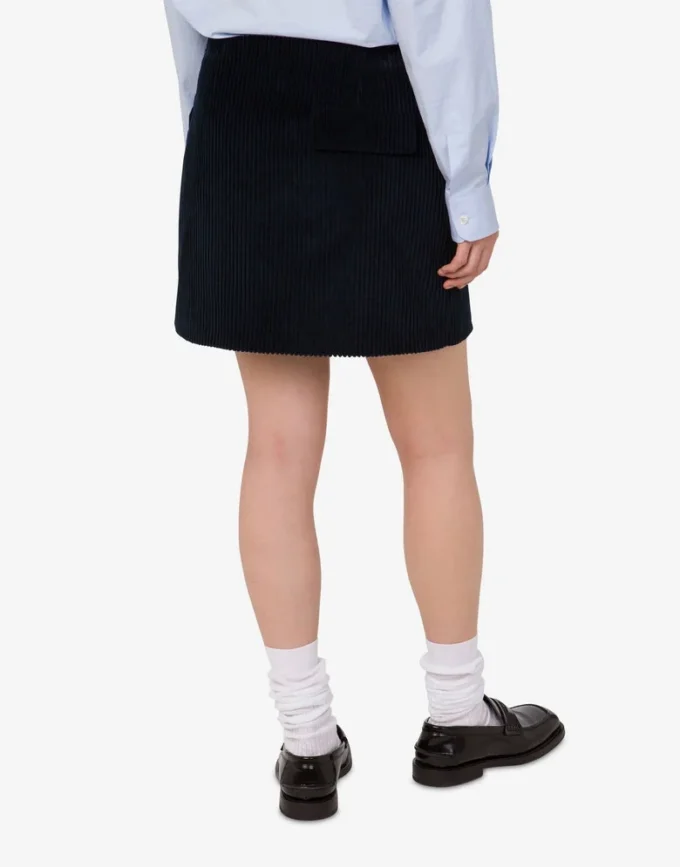Minifalda de pana