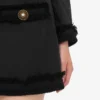 Minifalda elástica de bouclé Minifalda elástica de bouclé