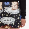 Minifalda estampada de mezcla de algodón Minifalda estampada de mezcla de algodón