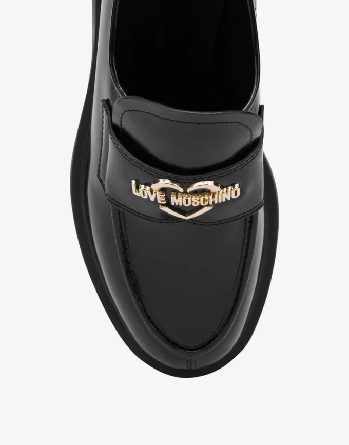 Mocasines de piel de becerro abrasiva City Love