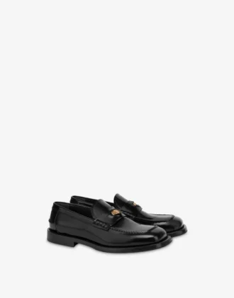Mocasines de piel de becerro cepillada