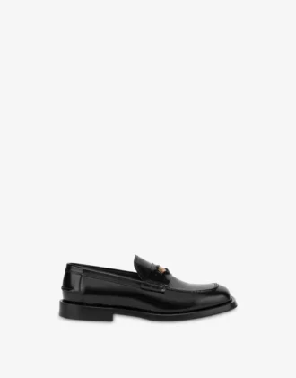 Mocasines de piel de becerro cepillada