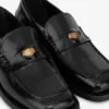 Mocasines de piel de becerro cepillada Mocasines de piel de becerro cepillada
