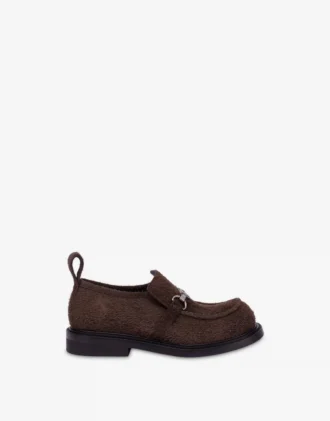 Mocasines universitarios de ante