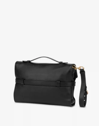 Moschino Tie Me Nappa Clutch