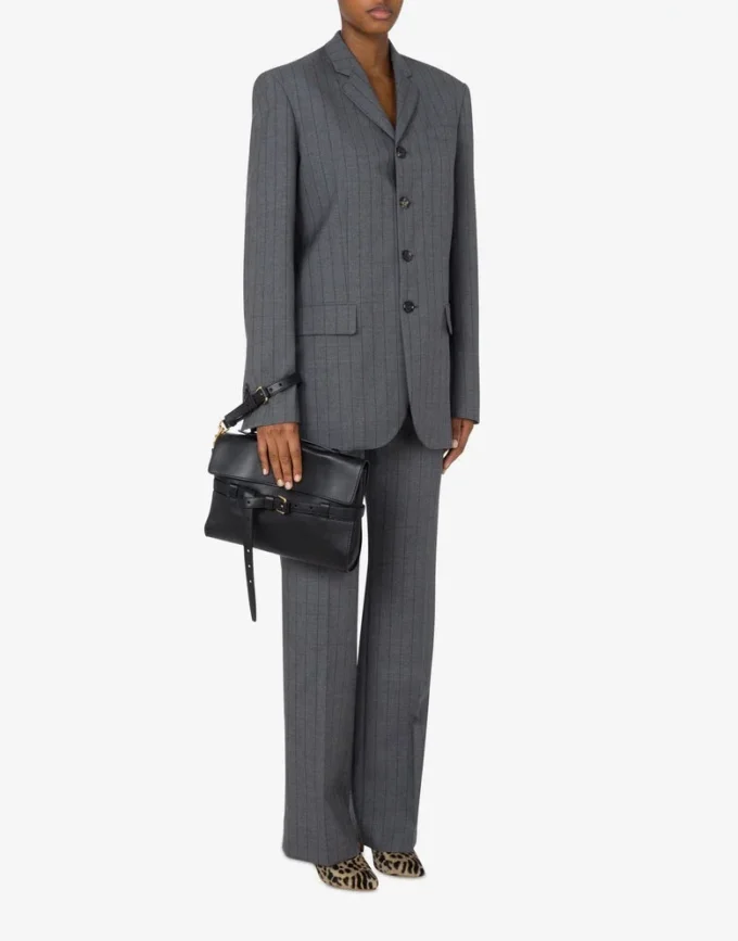 Moschino Tie Me Nappa Clutch Moschino Tie Me Nappa Clutch