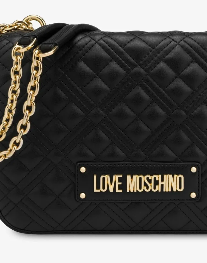 Bolso bandolera acolchado brillante