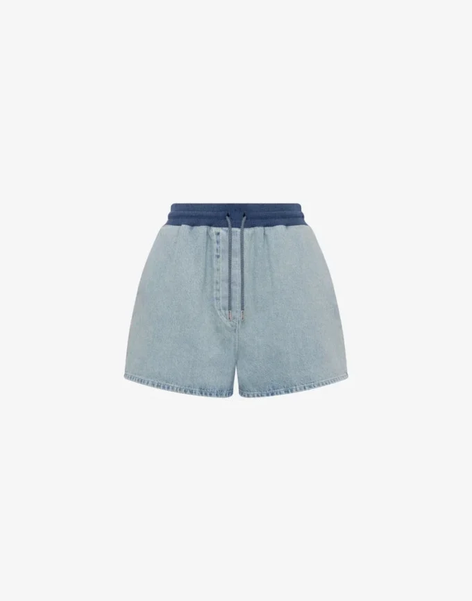 Pantalones cortos de denim de algodón Pantalones cortos de denim de algodón