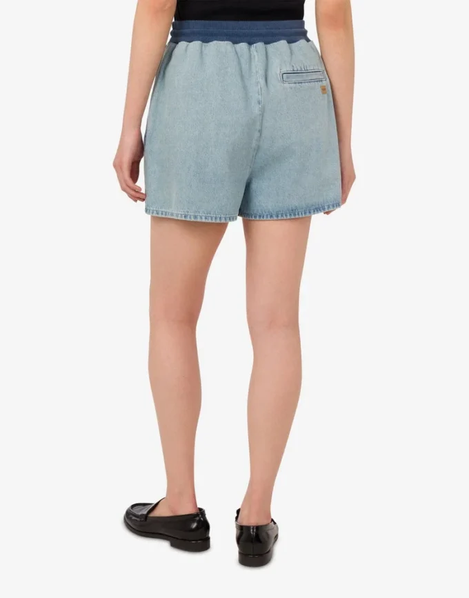 Pantalones cortos de denim de algodón Pantalones cortos de denim de algodón