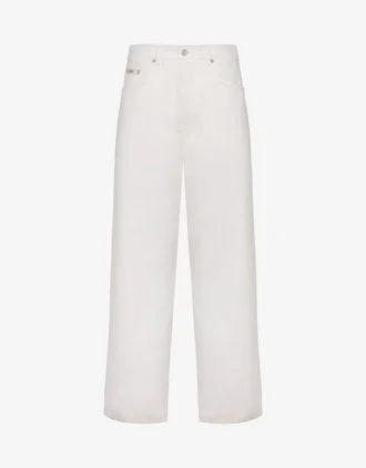 Pantalones de algodón shantung