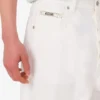 Pantalones de algodón shantung