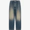 Pantalones de denim de algodón