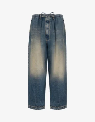 Pantalones de denim de algodón