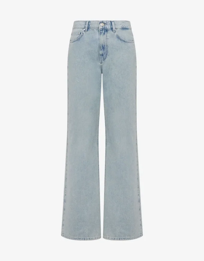 Pantalones de denim de algodón