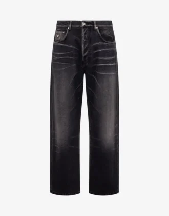 Pantalones de denim de algodón
