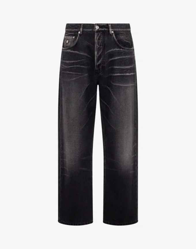 Pantalones de denim de algodón Pantalones de denim de algodón