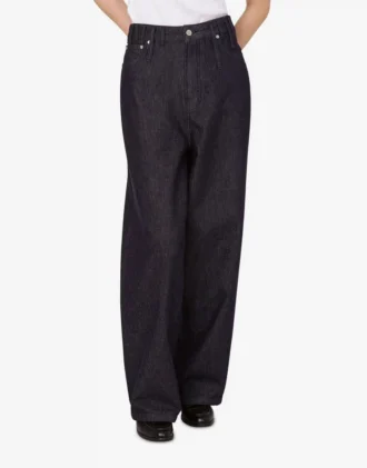 Pantalones de denim de algodón
