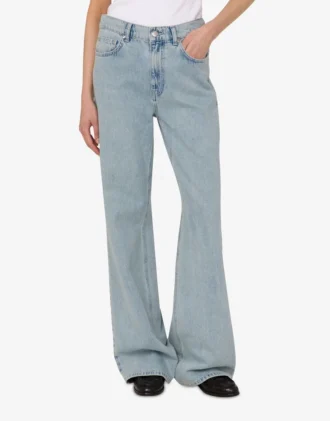 Pantalones de denim de algodón