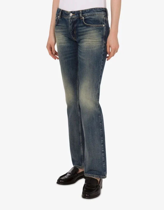 Pantalones de denim de algodón