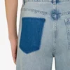 Pantalones de denim de algodón