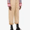 Pantalones de dril teñidos en prenda Pantalones de dril teñidos en prenda