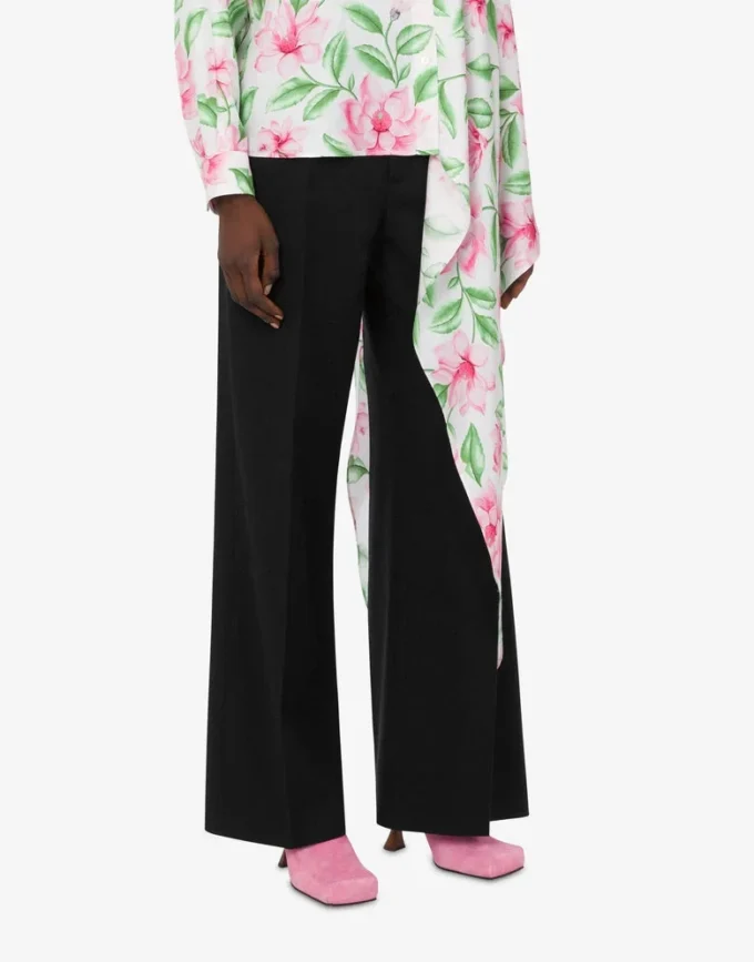Pantalones de franela de lana