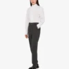 Pantalones de lona de lana bordados