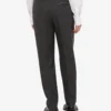 Pantalones de lona de lana bordados