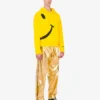 Pantalones de muselina de algodón laminada