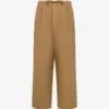 Pantalones de sarga de algodón