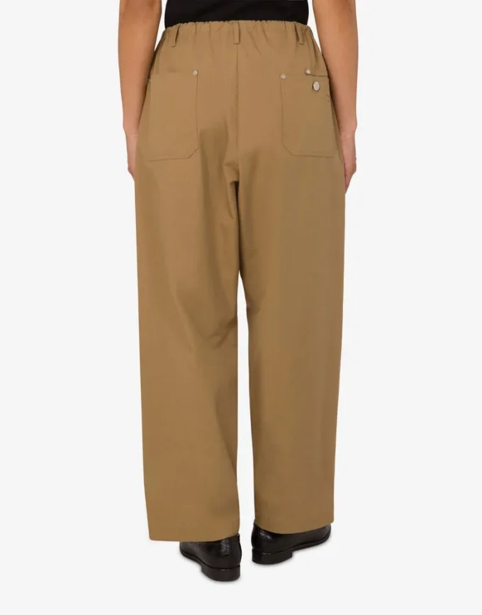 Pantalones de sarga de algodón