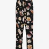 Pantalones de satén estampados