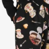 Pantalones de satén estampados