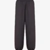 Pantalones elásticos de mezcla de lana
