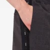 Pantalones elásticos de mezcla de lana