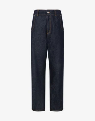Pantalones vaqueros azules Parche Laurel Crown