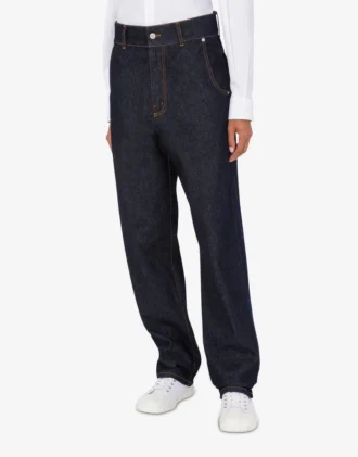 Pantalones vaqueros azules Parche Laurel Crown