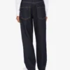 Pantalones vaqueros azules Parche Laurel Crown Pantalones vaqueros azules Parche Laurel Crown
