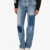 Pantalones vaqueros de patchwork Pantalones vaqueros de patchwork
