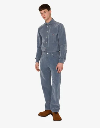 Pantalones vaqueros flocados