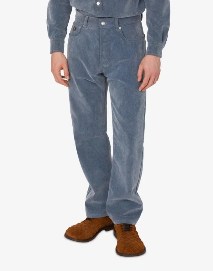 Pantalones vaqueros flocados Pantalones vaqueros flocados
