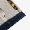Pañuelo de sarga de seda estampado