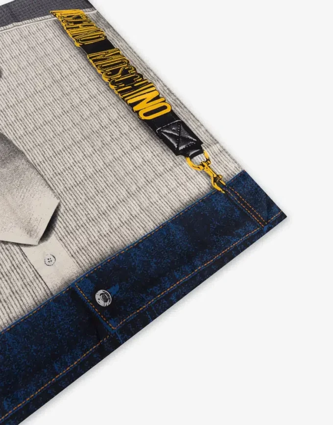Pañuelo de sarga de seda estampado