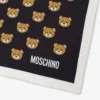 Pañuelo de seda con estampado de ositos por toda la superficie